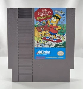 The Simpsons - Bart vs the Space Mutants - Nintendo NES Cartridge - Picture 1 of 3