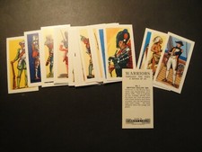 BARRATT WARRIORS THROUGH THE AGES  FULL SET  SOLDIERS SAILORS FIGHTERS