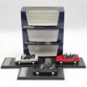 Hi-Story 1/43 Mazda Familia Cabriolet 1986 HS265 Modello Resina Collezione Limitata - Foto 1 di 14