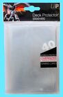 40 Ultra Pro OVERSIZED TOP LOADING CLEAR DECK PROTECTOR Sleeves MTG Commander