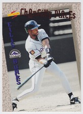 1994 Score Rookie/Traded - Changing Places - Ellis Burks - #7 - Rockies - NrMt