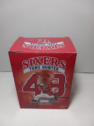 Inland Empire Torii Hunter SIXERS  MiLB BOBBLEHEAD #48 RARE Cover