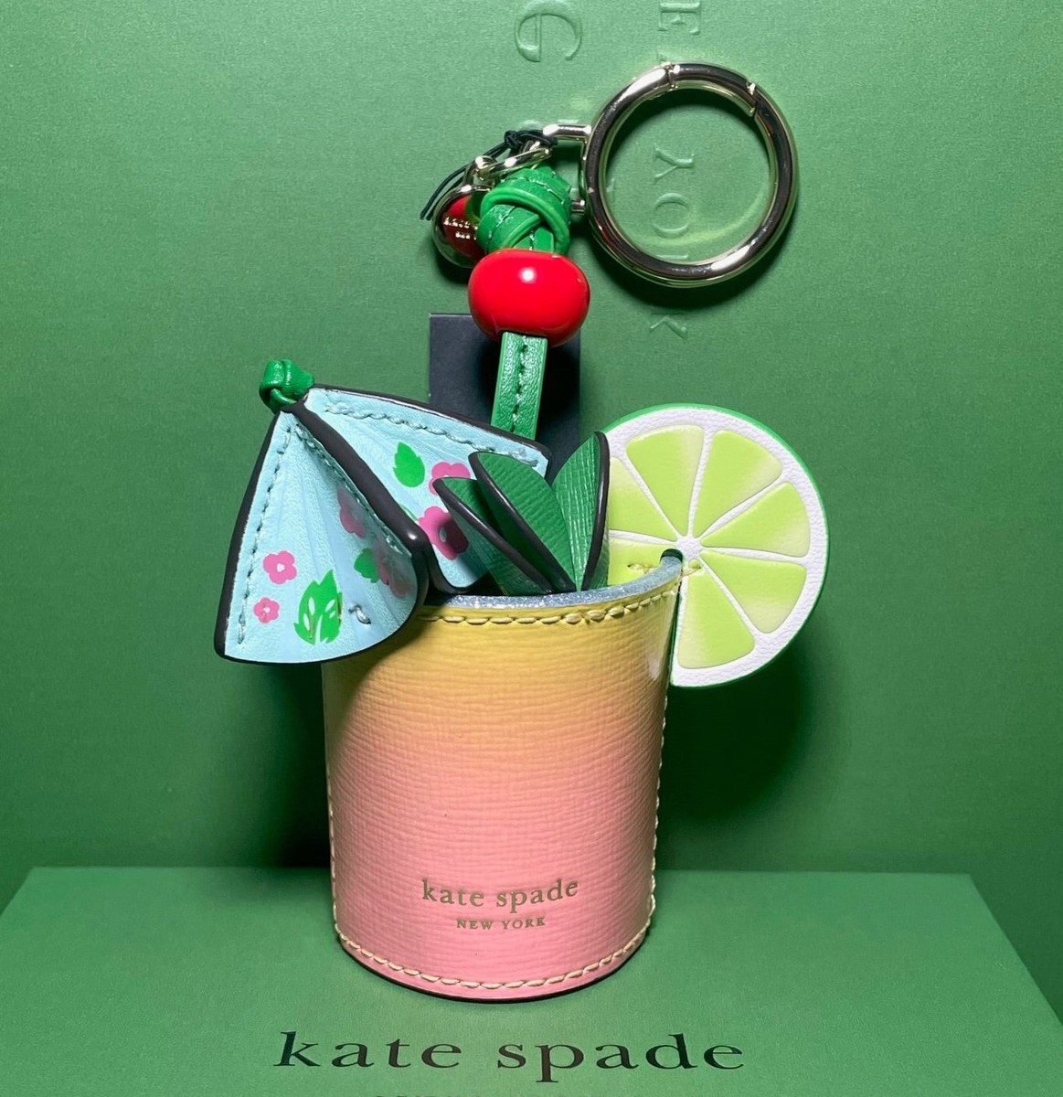 kate spade new york Leather Handbag Charms for Women for kate spade new york Leather Handbag Charms for Women for