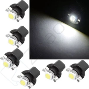 6Pcs White B8.5D 1SMD LED Dashboard Cluster Panel Speedo Lights Lamp For Porsche - Picture 1 of 5