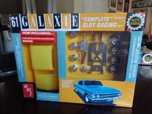 1961 FORD GALAXIE SLOT CAR KIT AMT ROUND 2 MODELS 1/25 SEALED - Bild 1 von 6