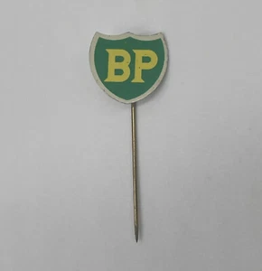 Vintage BP Oil Logo British Petroleum Petrol Auto Car Stick Lapel Pin - Picture 1 of 4