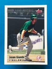 2002 Fleer Triple Crown Jason Giambi #257