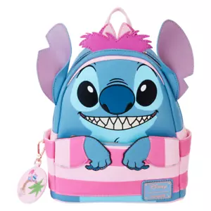 Loungefly Disney Stitch In Cheshire Cat Costume Exclusive Cosplay Mini Backpack - Picture 1 of 8