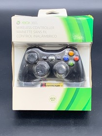 Microsoft Xbox 360 OEM Original Wireless Controller - Black