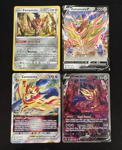 Zamazenta V GG54/GG70 Krone Zenith Pokemon TCG + Zamazenta 097,098,099/159 - Bild 1 von 3
