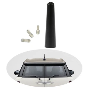 UltraSignal Universal Antenne Auto Dach Kurz KFZ Stabantenne 3Adapter M4 M5 M6 - Picture 1 of 8