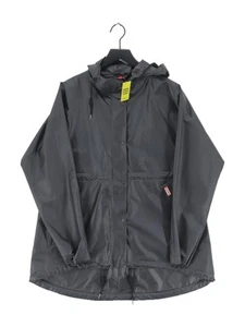 Hunter Women's Coat L Black 100% Other Rain Coat - Picture 1 of 6