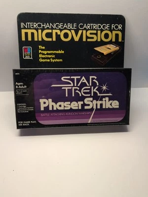 Microvision Star Trek Phaser Strike Game 1979 SEALED BRAND NEW Milton Bradley  - Image 1 of 4