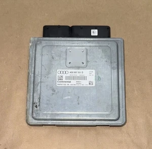 13-15 AUDI A6 ENGINE MOTOR CONTROL MODULE COMPUTER ECM ECU 3.0L 4G0907551D - Bild 1 von 3