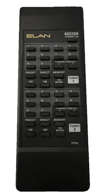 ELAN DTRC DTNR DIGITAL DUAL TUNER MULITROOM System Remote Control Mint Original - Image 1 of 3