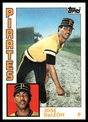 1984 Topps Jose DeLeon Pittsburgh Pirates #581 - Image 1 of 2