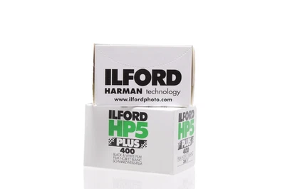 Ilford HP5 35mm Plus 400 ISO Black & White Camera film 36 exp. Pack of 2 B+W - Image 1 of 2