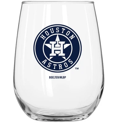 Houston Astros 16oz. Gameday Curved Beverage Glass - Image 1 of 2