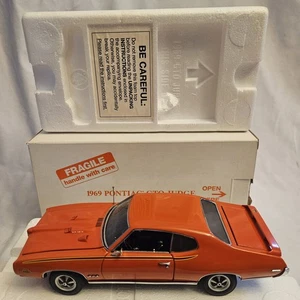 DANBURY MINT 1969 PONTIAC GTO JUDGE auto pressofusa scala 1:24 - nuova con scatola - Foto 1 di 12