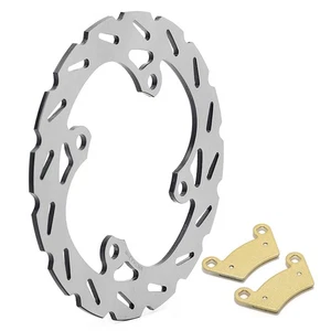 Rear Brake Disc Rotor + Pads For Polaris Sportsman 500 Touring HO 2011 2012 2013 - Picture 1 of 17