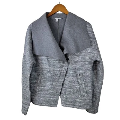 Cárdigan Suéter Halógeno Talla Mediana Moto Jackson Gris Jaspeado Gris Cálido Foto 1 de 4