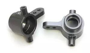 STRC Gray CNC Prec Mach Fr Steering Knuckles Slash 4X4 ST6837GM - Picture 1 of 1
