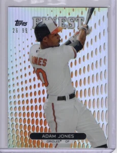 Adam Jones 2013 Topps Finest ORANGE Refractor 26/99 Card #86 - Picture 1 of 2