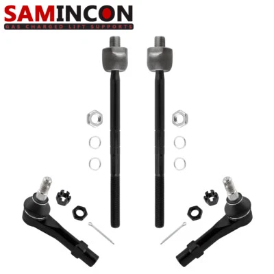 4x extremos de barra de amarre exterior interior delantero para Mazda B2300 B2500 B3000 B4000 1998-2009 Foto 1 de 4