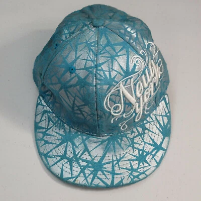 Chapéu New York com estrelas KB ETHOS médio masculino feminino aba plana ajustada - Imagem 1 de 4