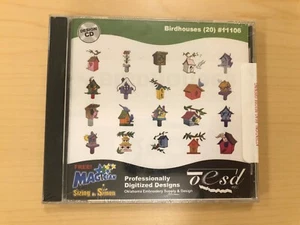 OESD Stickdesign Paket #11106 Vogelhäuser - Multiformat CD - Bild 1 von 2