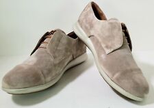 Women's Oxford Taupe Walking Shoes Beige Suede Samuel Hubbard Freedom Now 8.5, 9