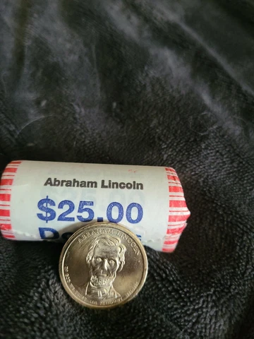 2010 D Abraham Lincoln Presidential   $1 Dollar Coin bu uncirculated Cover