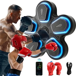 Bluetooth Music Boxing Machine for Adult Kids Wall Mounted Punching Training Bag - Bild 1 von 23