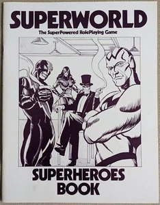 Superworld Superhelden Buch (1983) RPG - Chaosium Inc. - Steve Perrin - 32 Seiten - Bild 1 von 3