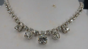 Neugablonz: Straßcollier im Stil der 1920er Jahre Swarovski Elements (116894) - Bild 1 von 6