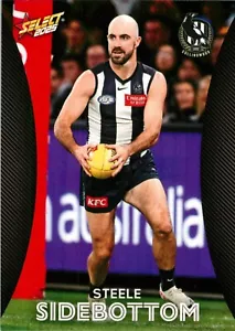 2025 Collingwood Magpies AFL Select Footy Stars Card - Steele Sidebottom - Bild 1 von 3