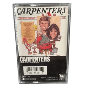 Pre Owned Music Cassette Carpenters Christmas Portrait - Picture 1 of 3