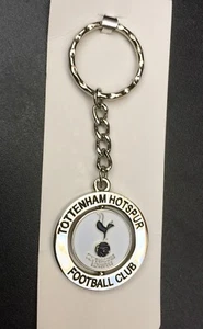 Tottenham Hotspur FC KeyChain Excellent Design With Spinning Logo - Picture 1 of 4