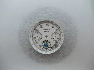 MONTEGA GENEVE R9 Chronographen Zifferblatt, CHRONOMETER, watch dial - Bild 1 von 7