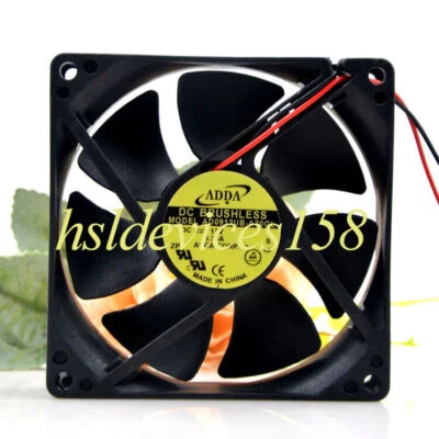 1pc ADDA AD0912UB-A70GL 12V 0.3A 9cm 9225 Double Ball 2-wire Cooling Fan - Image 1 of 2