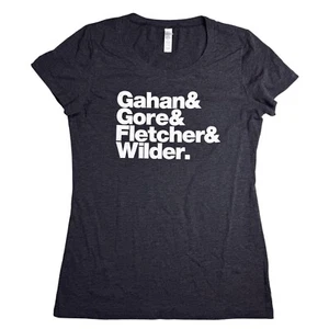 Depeche Mode Gahan Gore Fletcher Wilder Fitted T-Shirt 80er Musik New Wave Goth - Bild 1 von 6