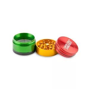 Trituradora Sant Cruz Metal Tabaco, Especias, Molinillo de Café - Pequeña 4 piezas - Rasta - Imagen 1 de 2