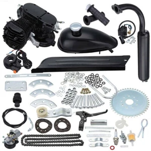 Motorized 50cc Bike 2-Stroke Gas Engine Motor Kit Motorized Bicycles Motorcycles - Picture 1 of 9