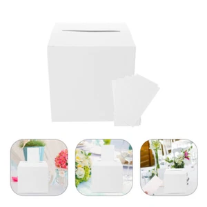 1 set of Wedding Party Cards Box Card Box Card Container Paper Cards Storage Box - Picture 1 of 12
