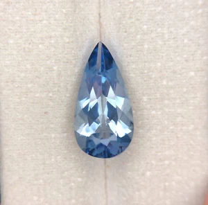 4,8 ct natürlicher facettierter Aquamarin Farbe Santa Maria lose Edelstein, Madagaskar - Bild 1 von 2
