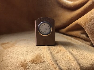 Handmade Wooden Desk/ Bedside Table Clock - Image 1 of 3