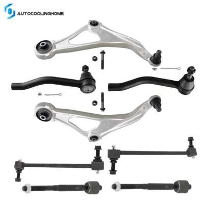 Front Lower Control Arms Sway Bar Tie Rod End For 2015-2019 NISSAN ALTIMA MAXIMA - Image 1 of 4