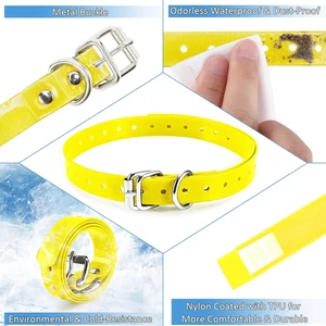 fr Garmin Petsafe Sportdog Dogtra 2pc 3/4" Dog HeavyDuty Waterproof Collar Strap - Picture 1 of 16