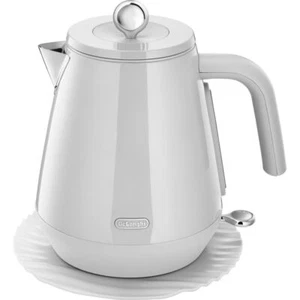 De'Longhi KBY3001.W Eclettica White Kettle 3000 Watt - Picture 1 of 9