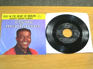 R&B 45 RPM w/PICTURE SLEEVE - CLYDE McPHATTER - MERCURY 72220 - "DEEP IN THE..." - Picture 1 of 2